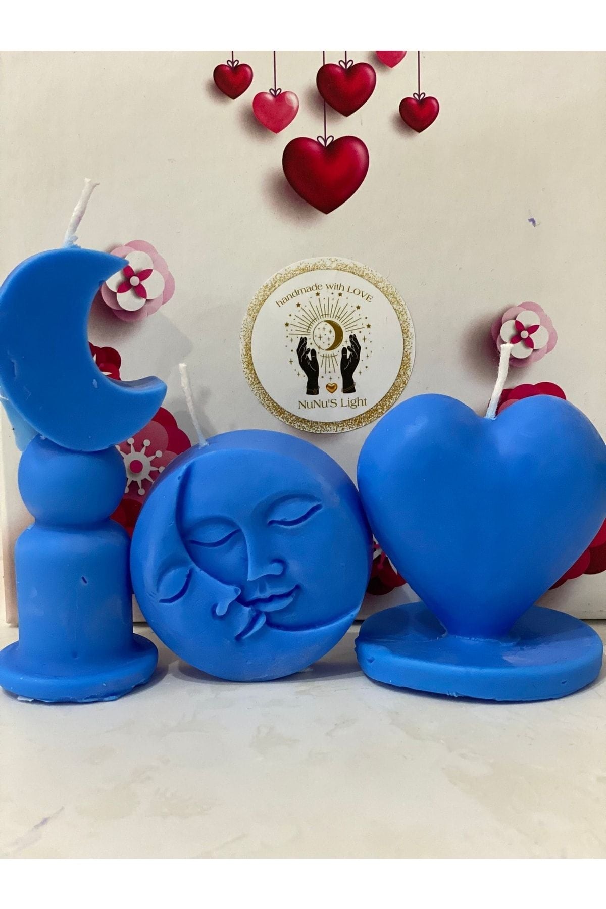 Nunu's Light Happy Moons Mum 3'lü