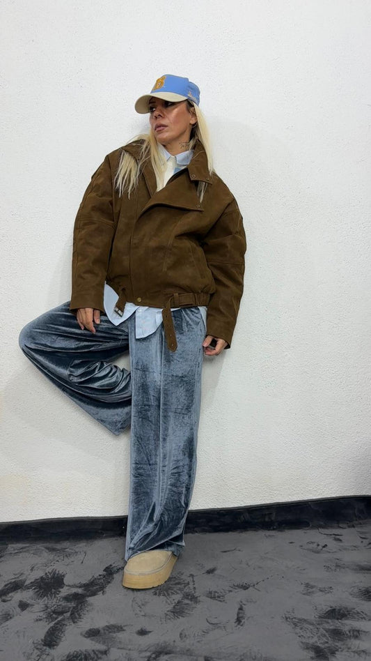 Haftanın Kombini: NuNu By Taba Süet & Mavi Bulut Şıklığı