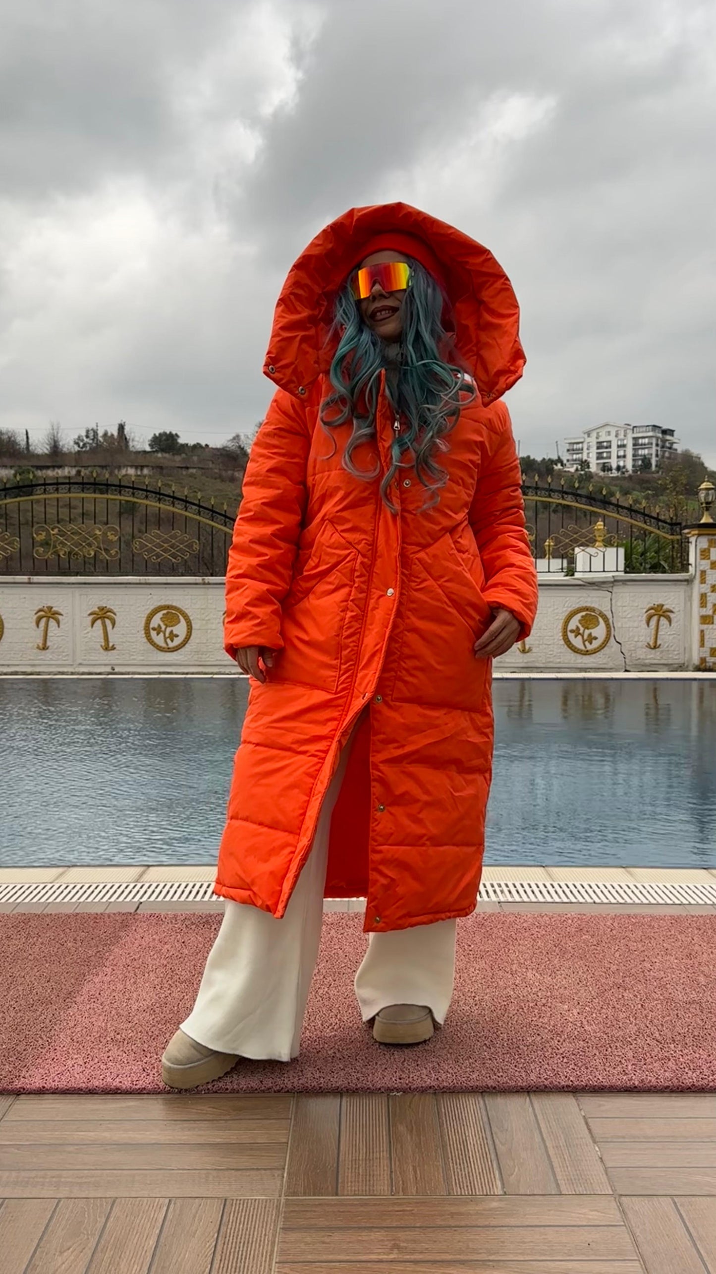 NuNu By Arctic Turuncu Şişme Mont