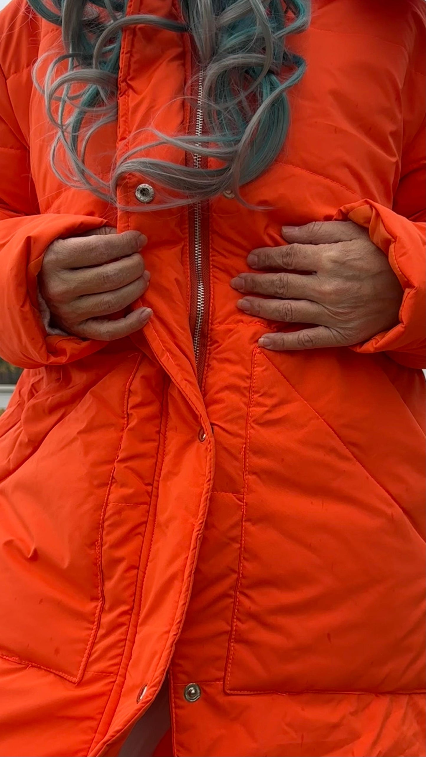 NuNu By Arctic Turuncu Şişme Mont