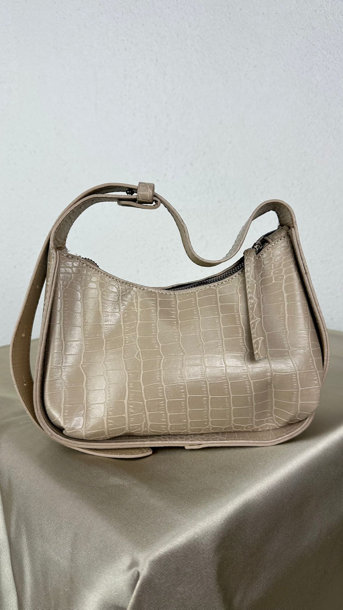 NuNu By Midnight Sparkle Bej Çanta