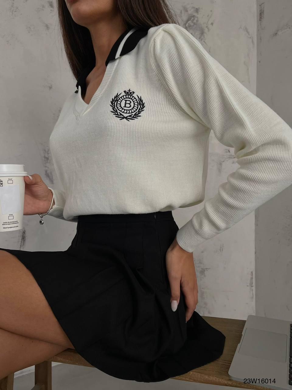 NuNu Holly Ekru Polo Yaka Kolej Kazak