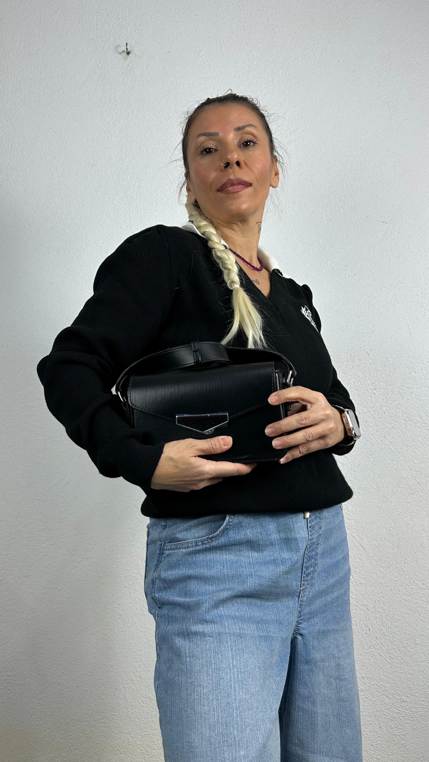 Nunu By Eclipse Noir Siyah Orta Boy Çanta