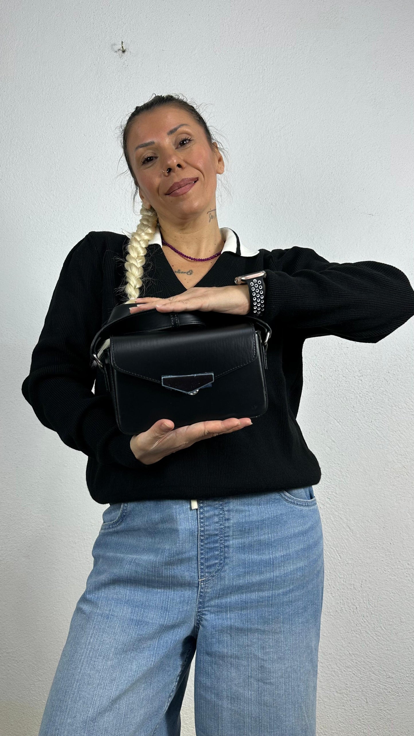 Nunu By Eclipse Noir Siyah Orta Boy Çanta