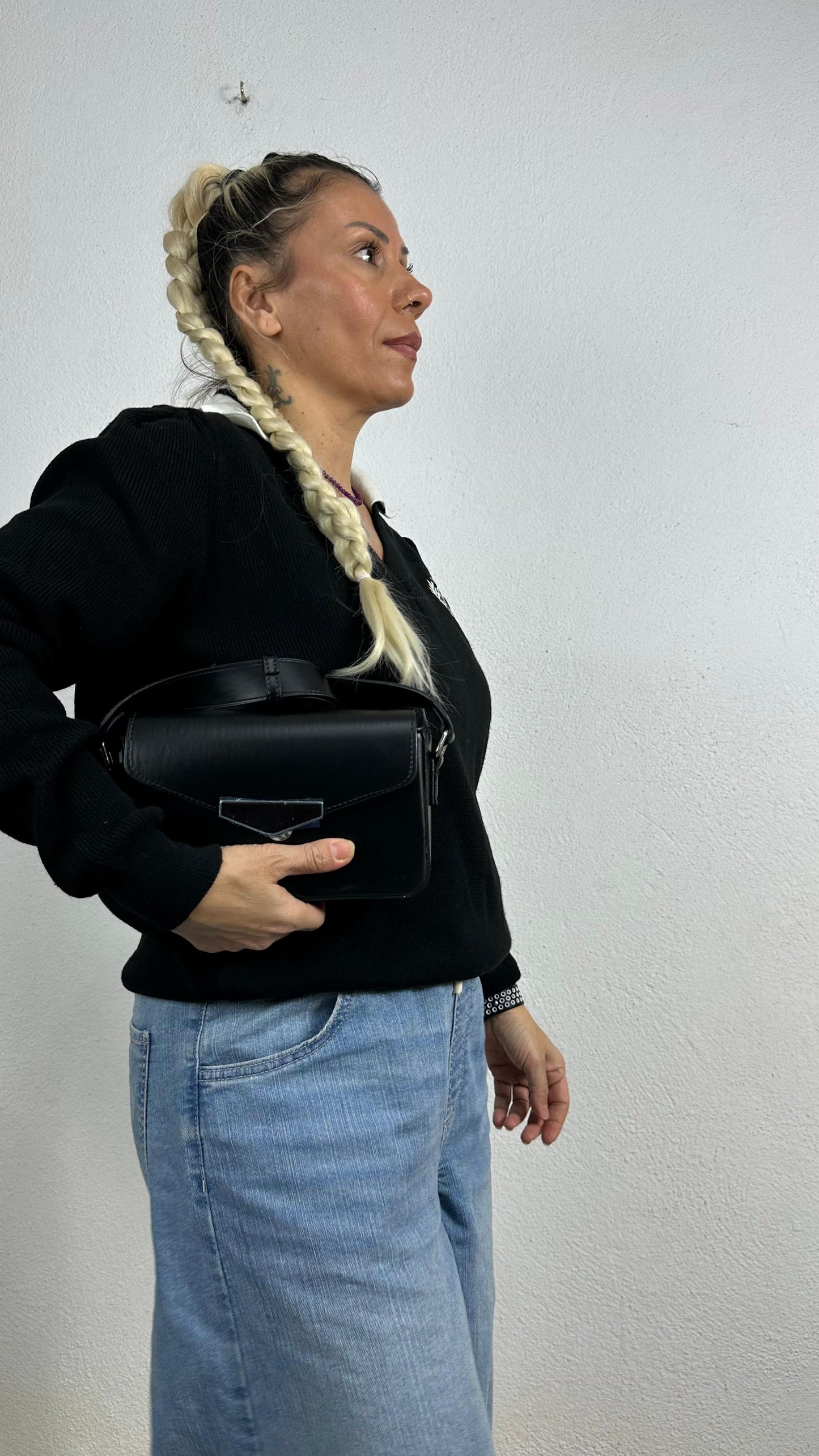 Nunu By Eclipse Noir Siyah Orta Boy Çanta
