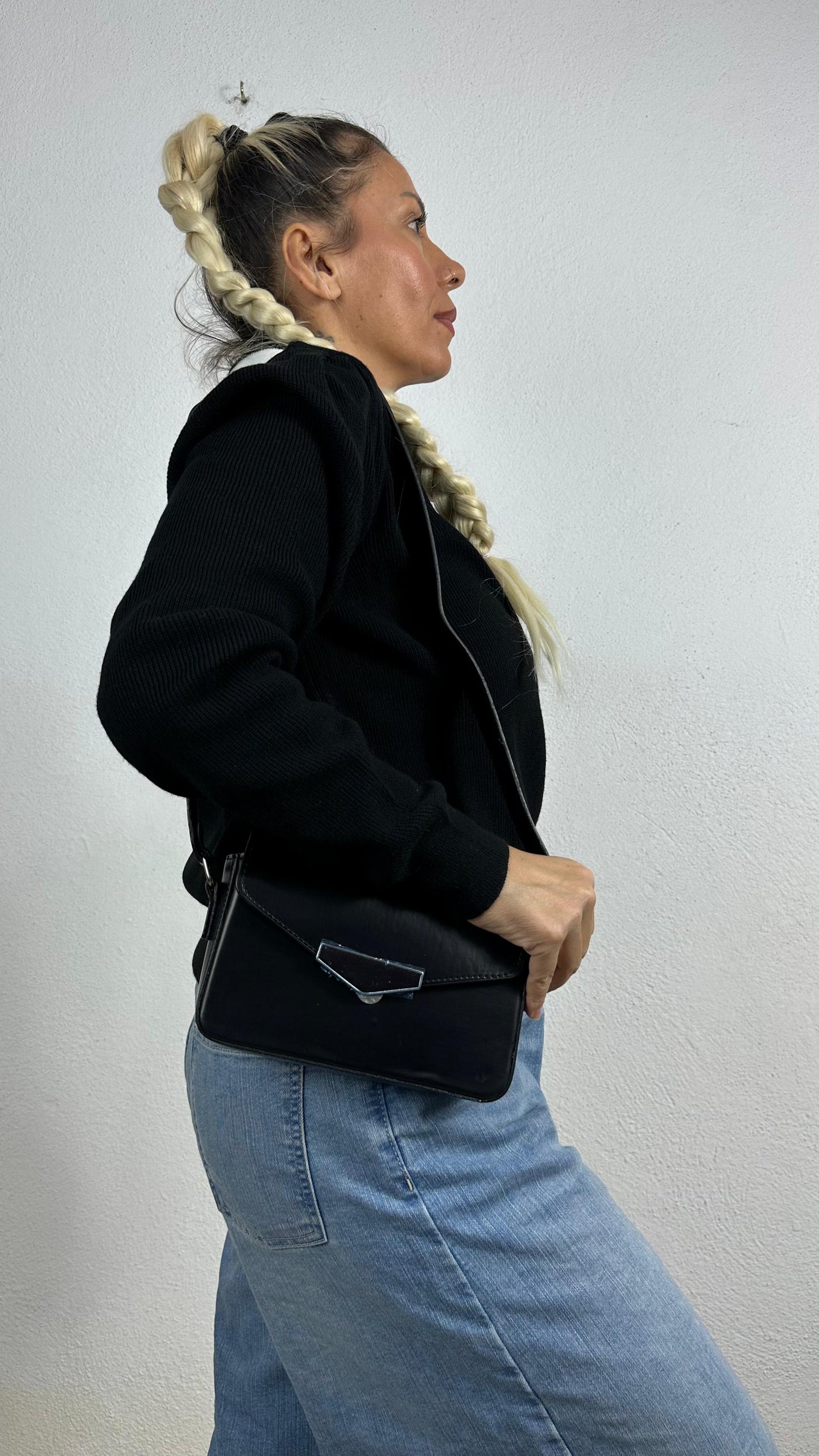 Nunu By Eclipse Noir Siyah Orta Boy Çanta