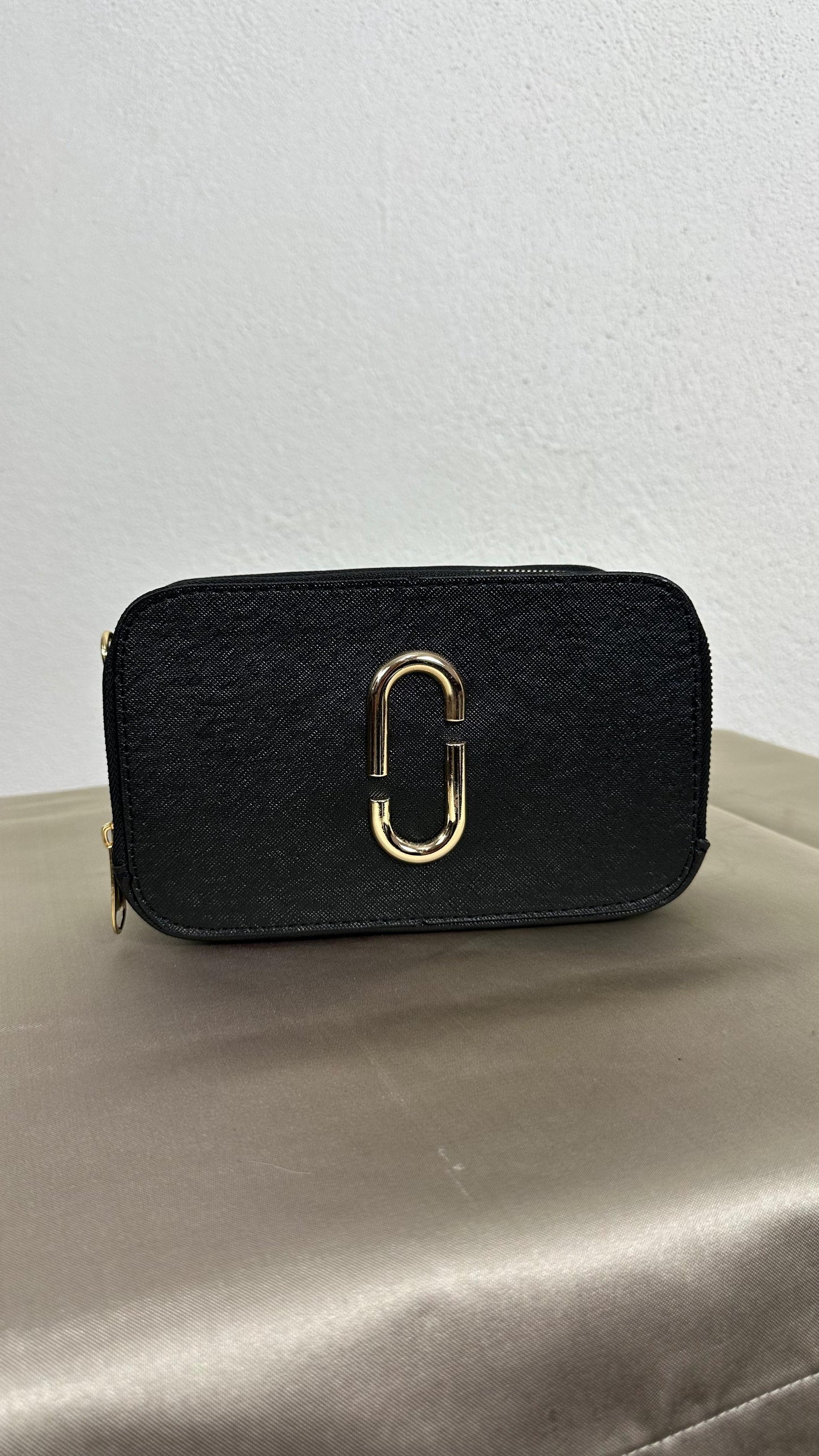 Nunu By Noir Dual Siyah Metal Aksesuarlı Çanta