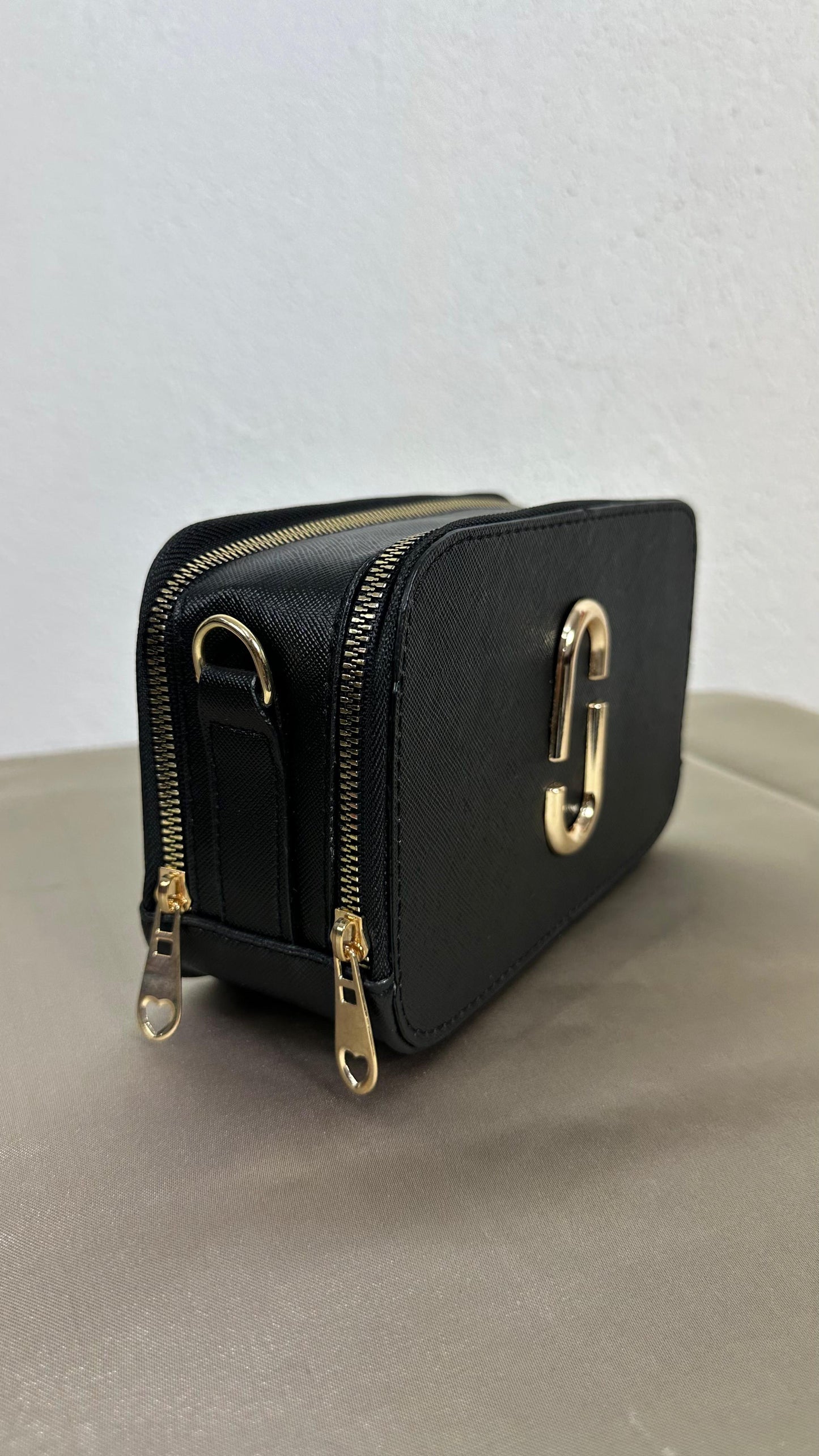 Nunu By Noir Dual Siyah Metal Aksesuarlı Çanta