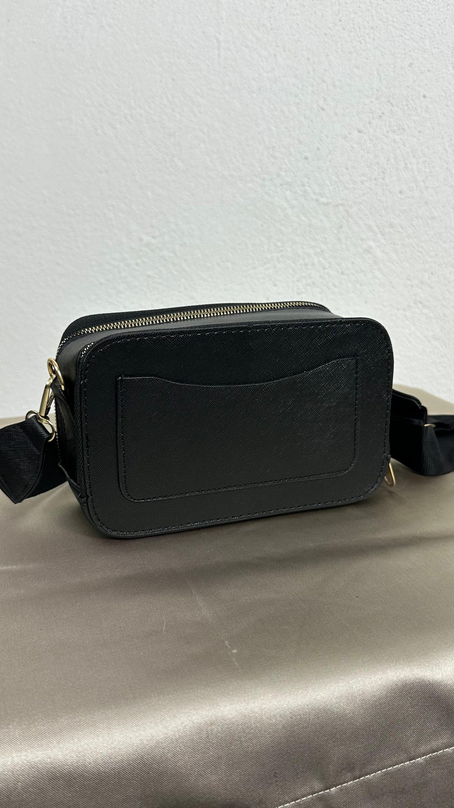 Nunu By Noir Dual Siyah Metal Aksesuarlı Çanta