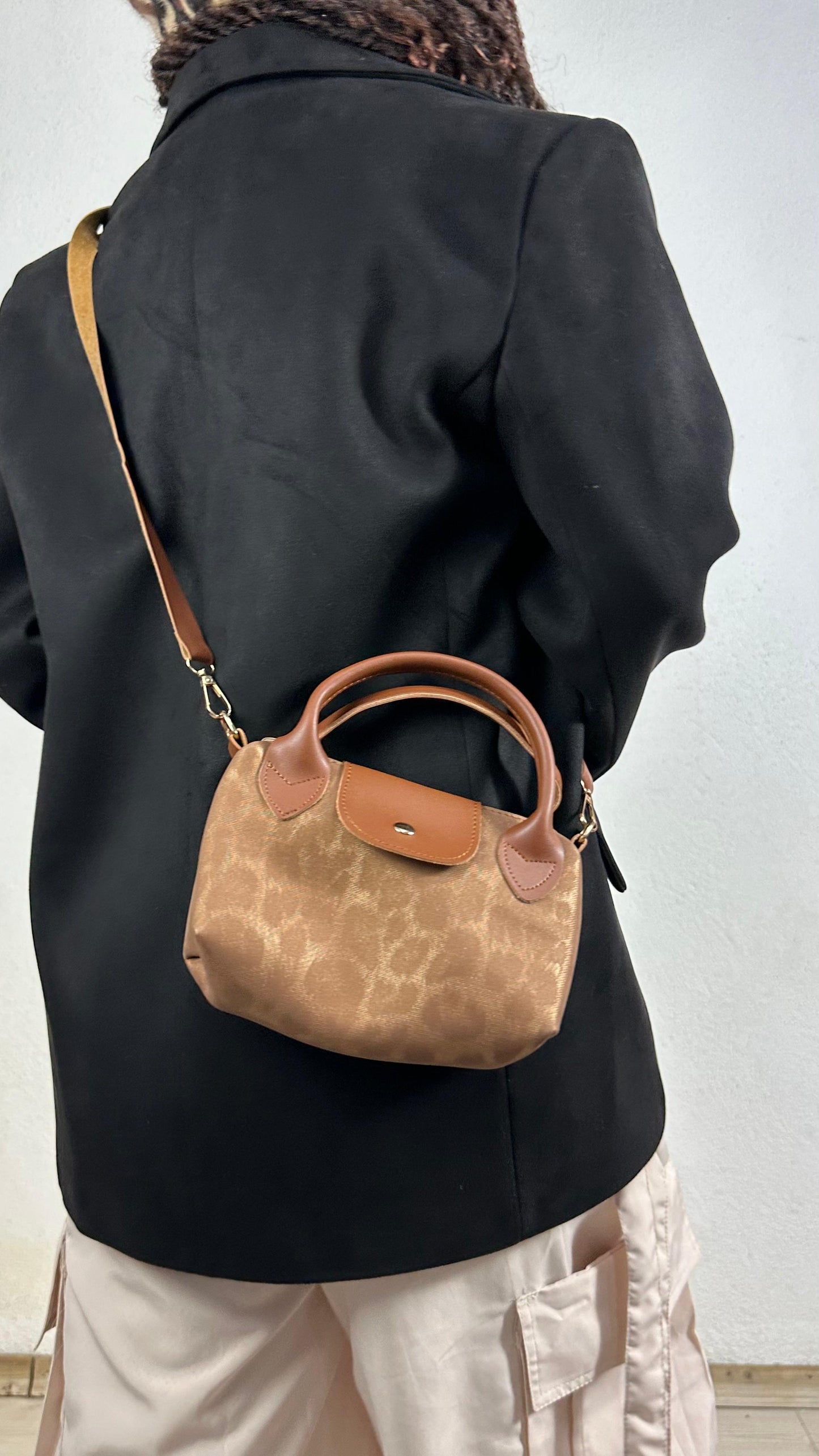 Nunu By Sapphire Taba Özel Dokulu Mini Çanta