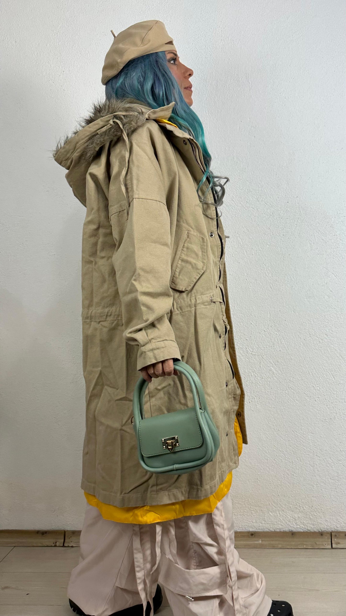 Nunu By Stellar Chic Su Yeşili Mini Çanta