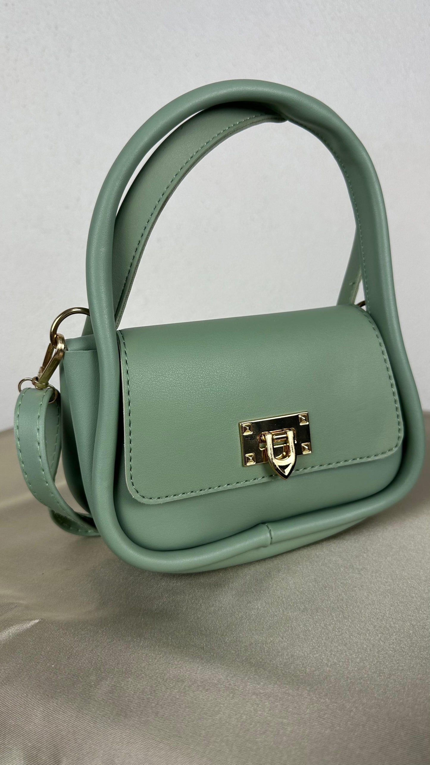 Nunu By Stellar Chic Su Yeşili Mini Çanta