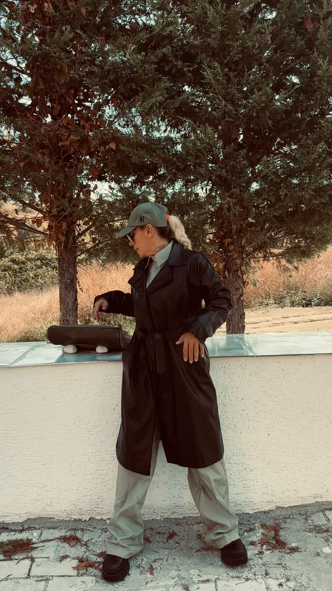 Siyah NuNu Basic Deri Ceket