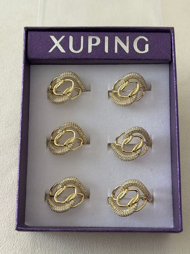 NuNu By Amora Oval Taşlı Xuping Yüzük