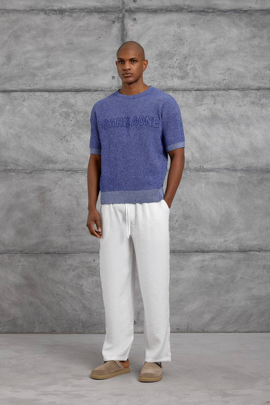 NuNu By Marc Oversize Mor Erkek Triko