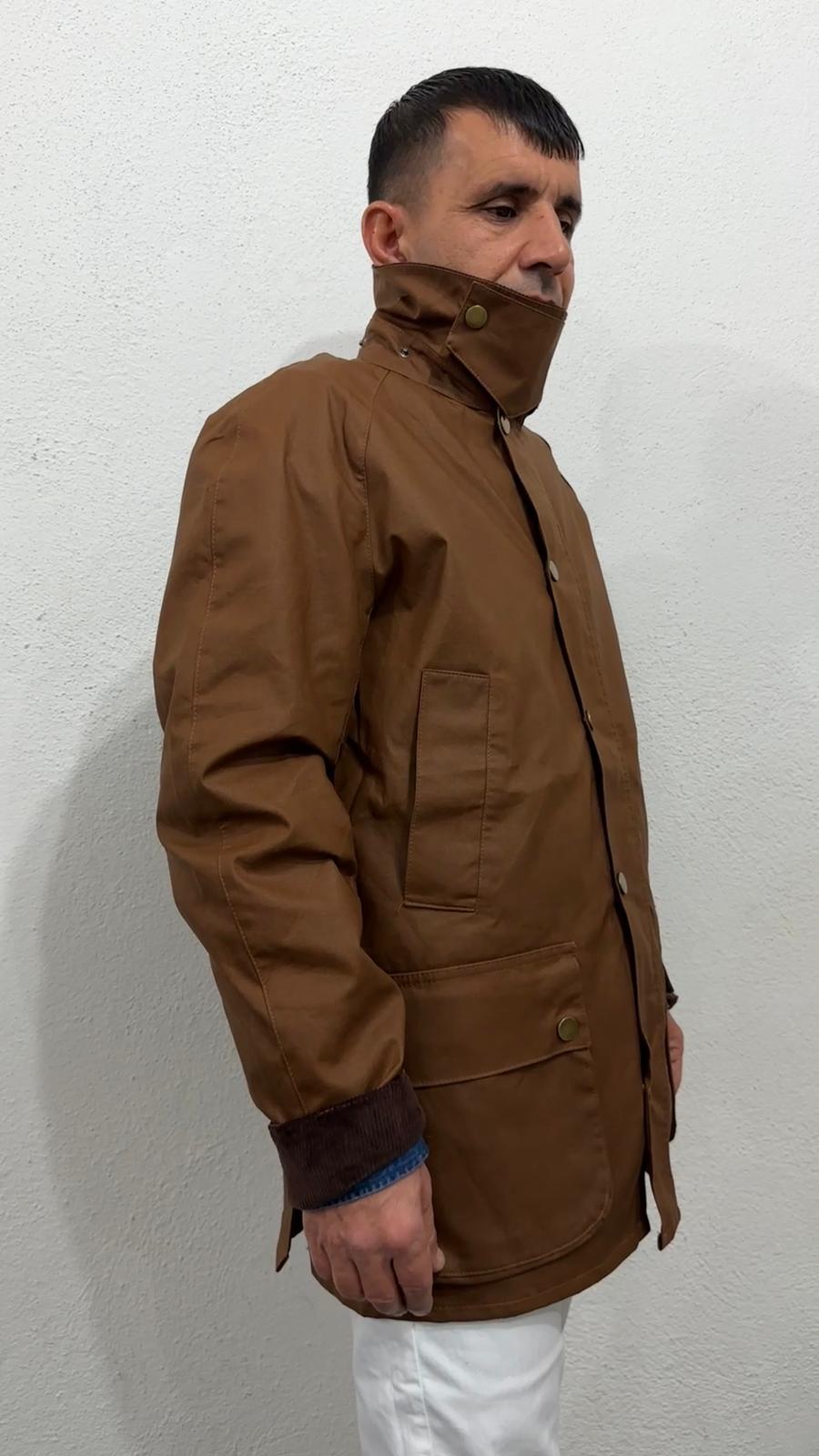 NuNu By Mumlu Görünümlü Erkek Taba Parka