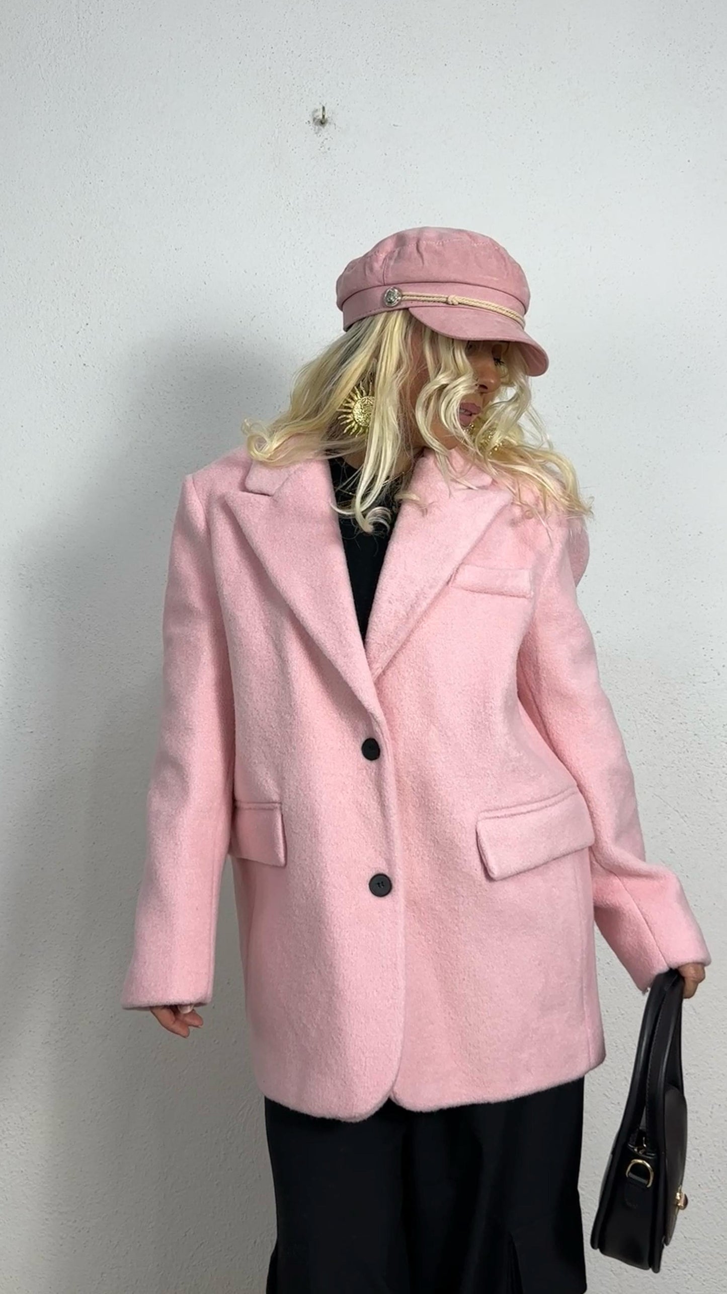 Nunu By Pure Cotton Pembe Ceket