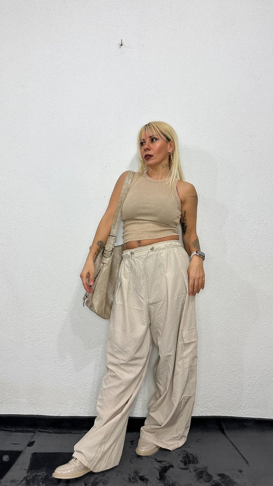 NuNu By Urban Wash Taba Fitilli Crop Atlet