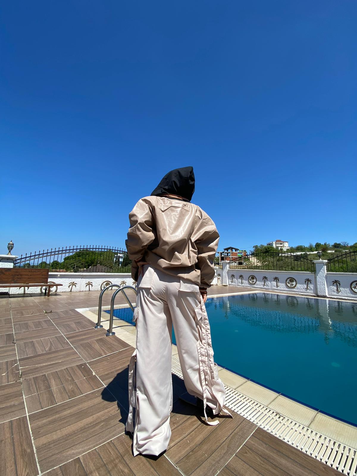 NuNu’S RiRi Oversize Kargo Kuşaklı Pantolon