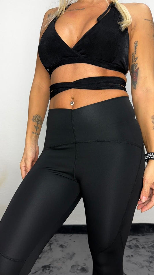 NuNu By CurveLift Yüksek Bel Siyah Tayt