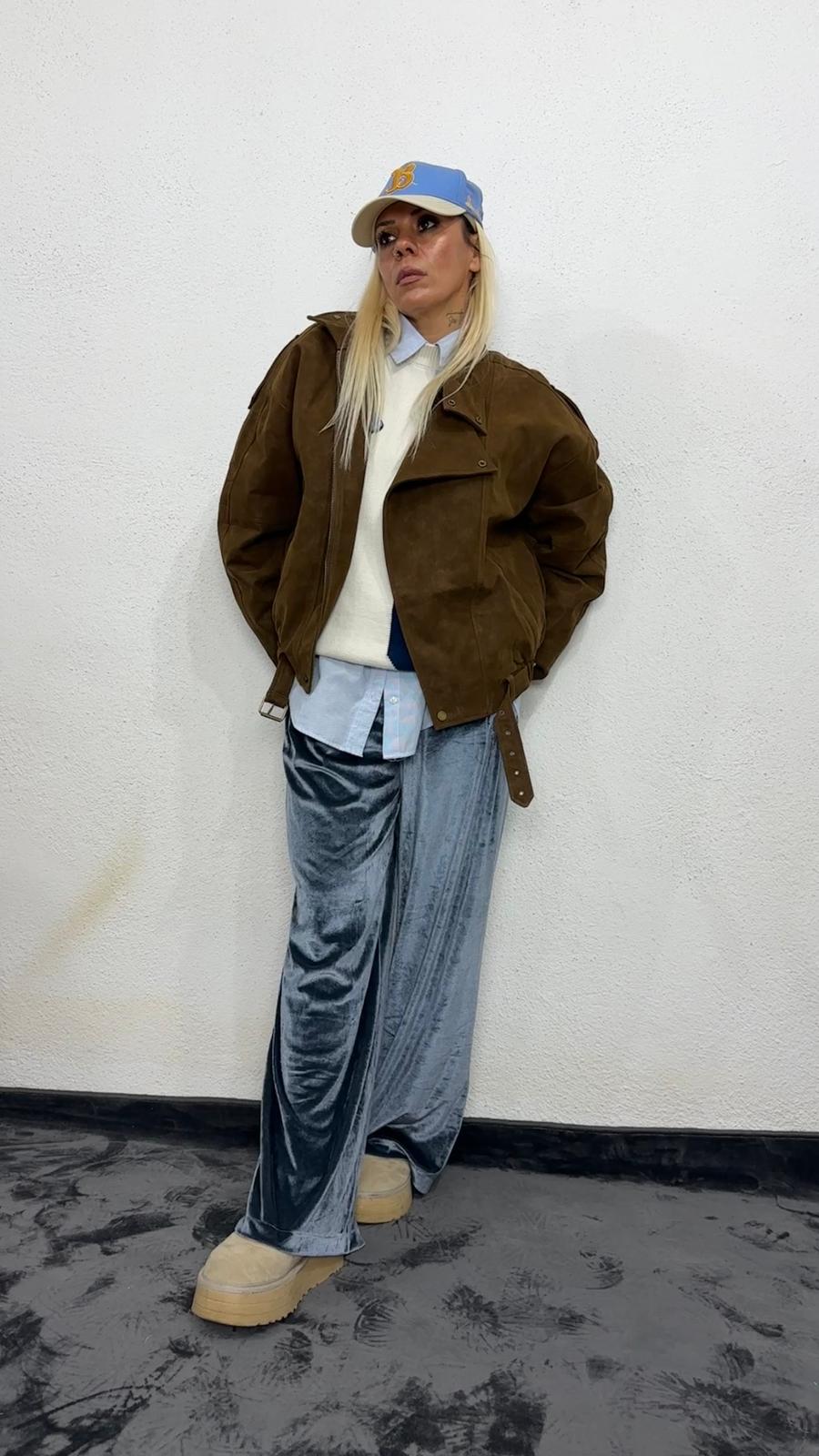 Haftanın Kombini: NuNu By Taba Süet & Mavi Bulut Şıklığı