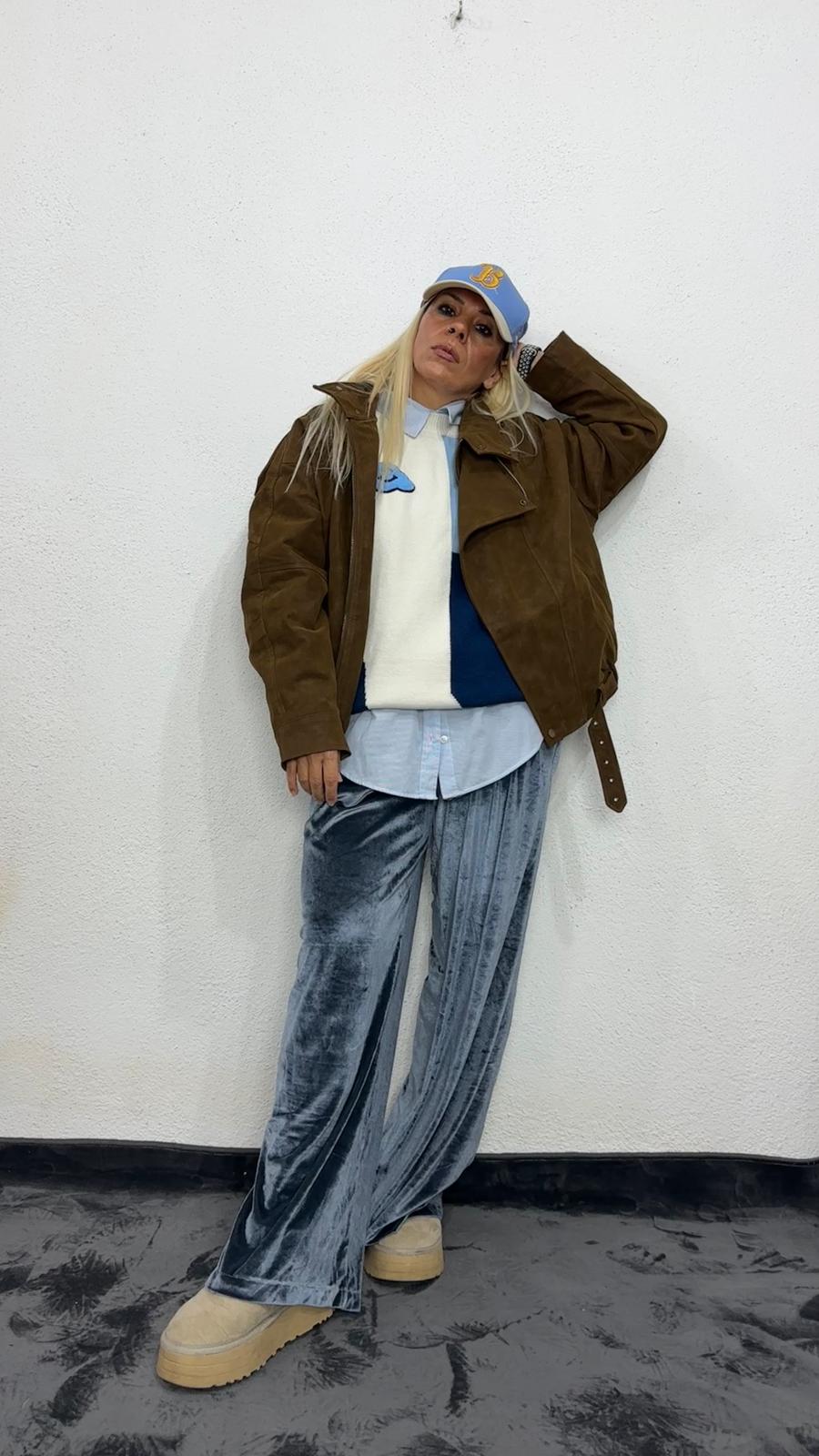 Haftanın Kombini: NuNu By Taba Süet & Mavi Bulut Şıklığı