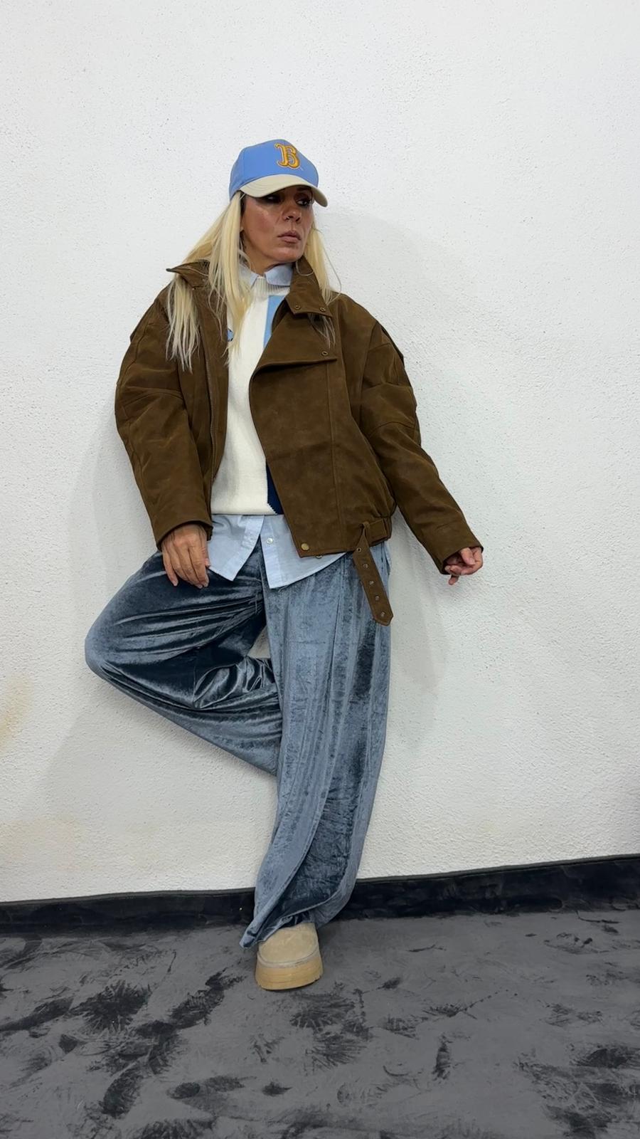 Haftanın Kombini: NuNu By Taba Süet & Mavi Bulut Şıklığı