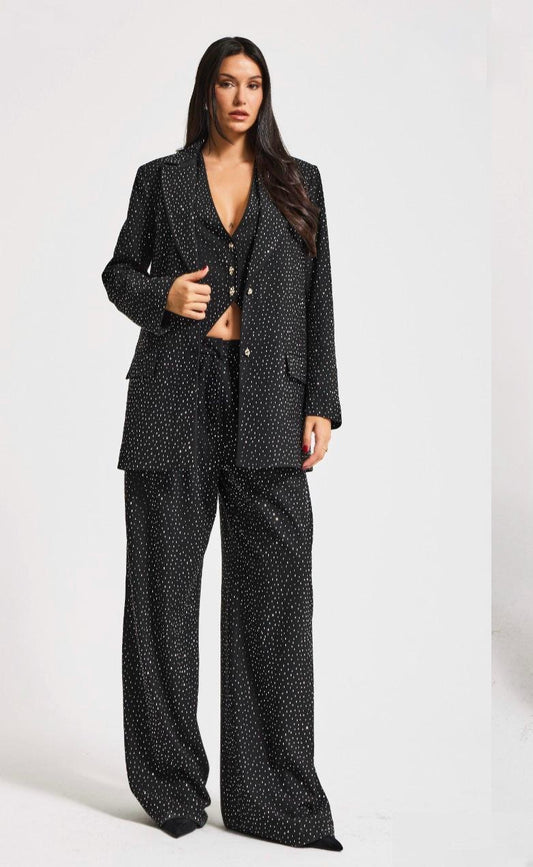 NuNu By TW Stella Dotted Taşlı Blazer