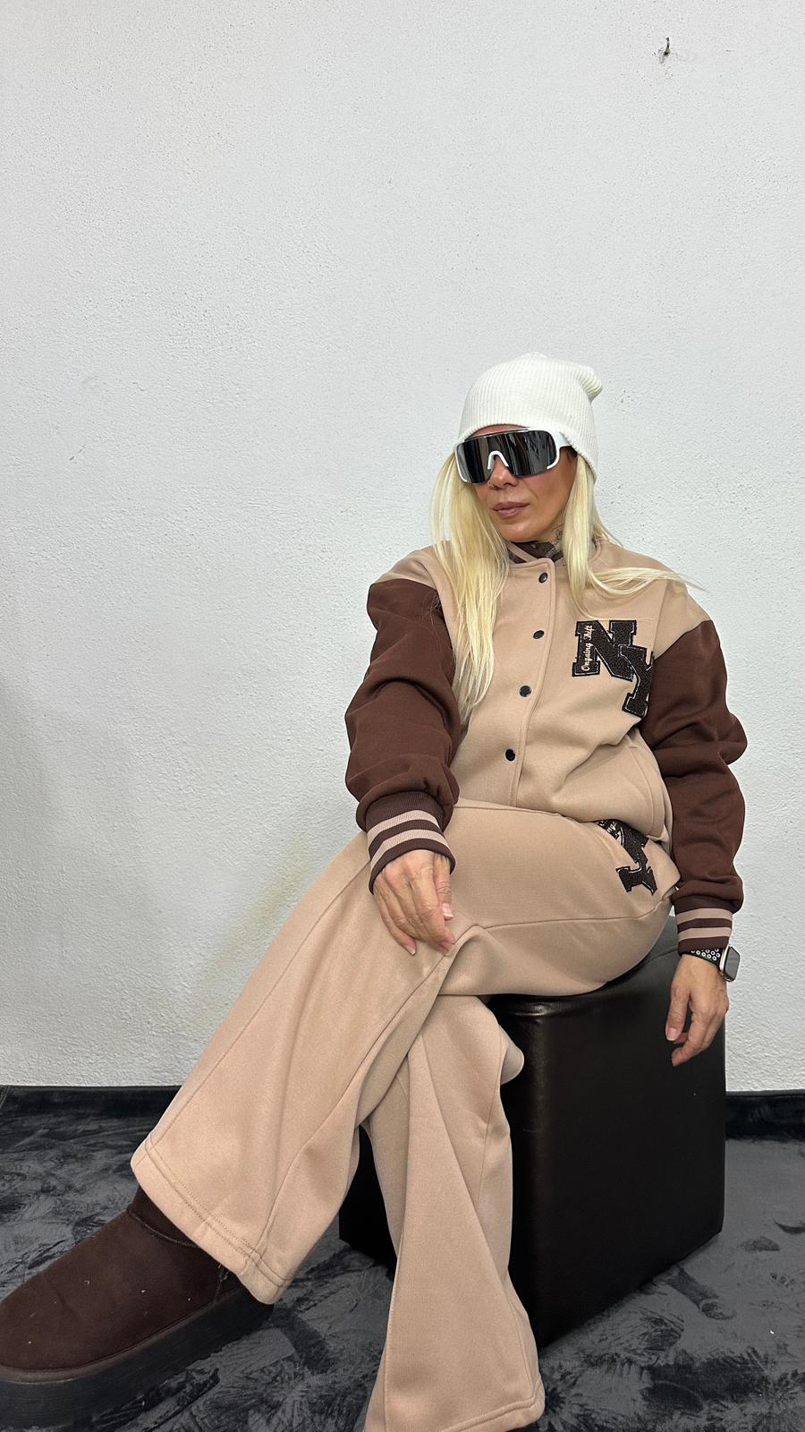 NuNu By Alien Vizon Old School Kolej Eşofman Takımı