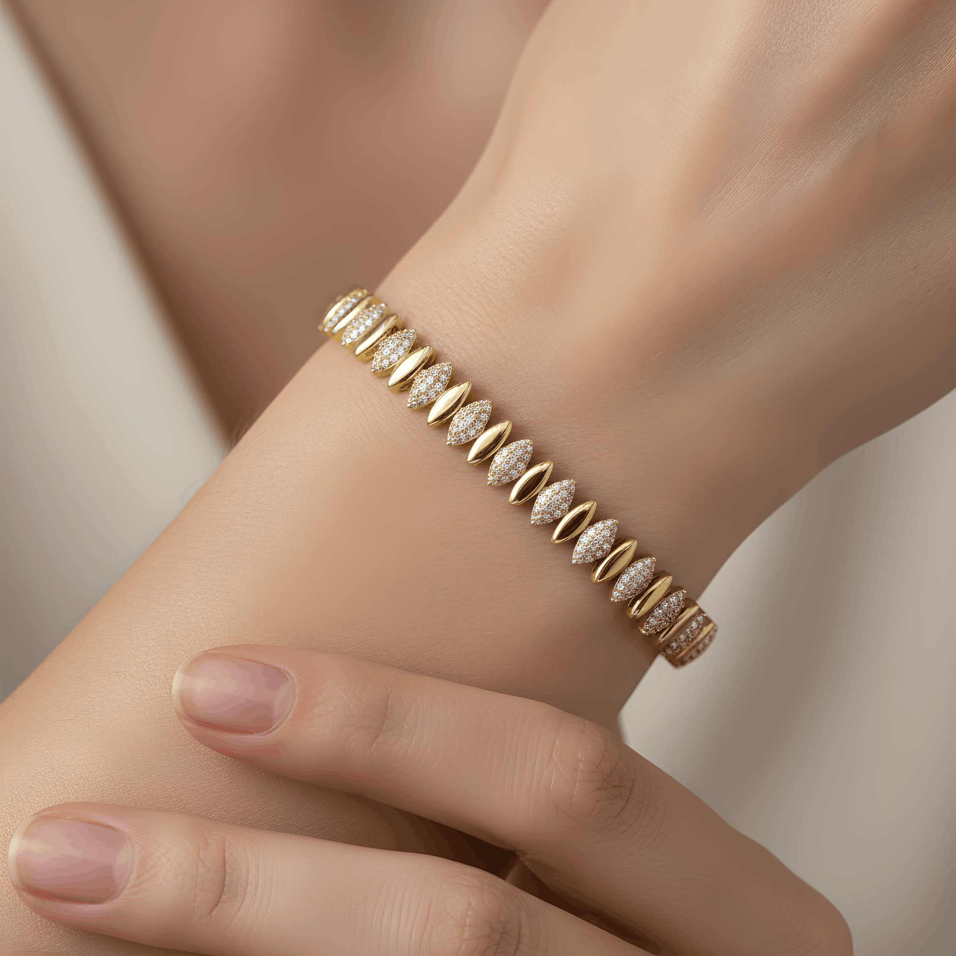 NuNu By Xuping Damla Taşlı Bileklik