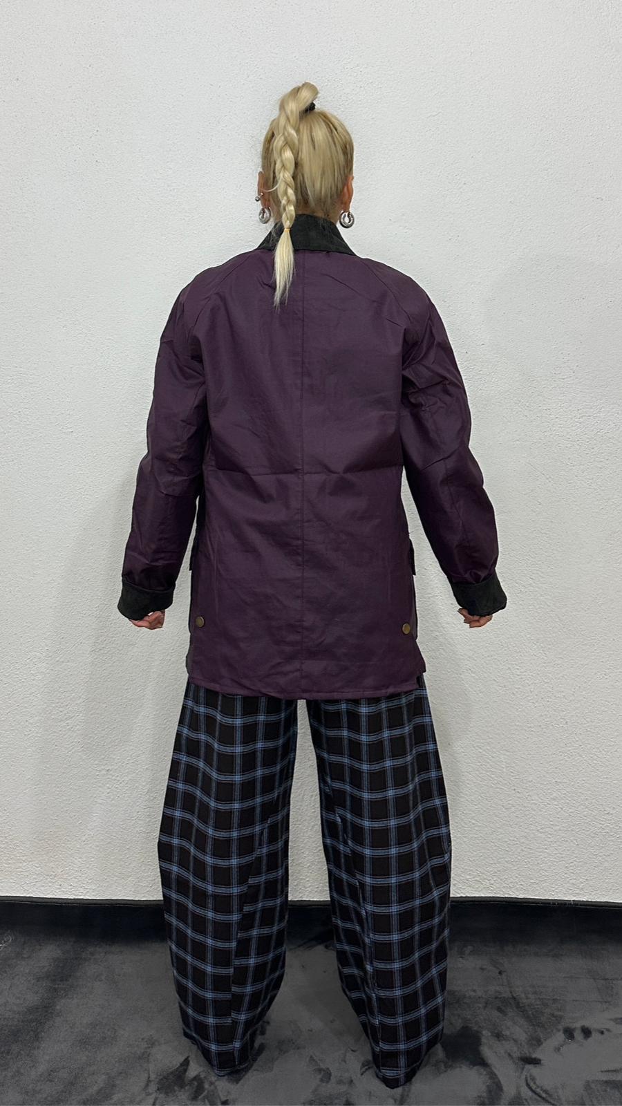 NuNu By Mumlu Görünümlü Mor Parka