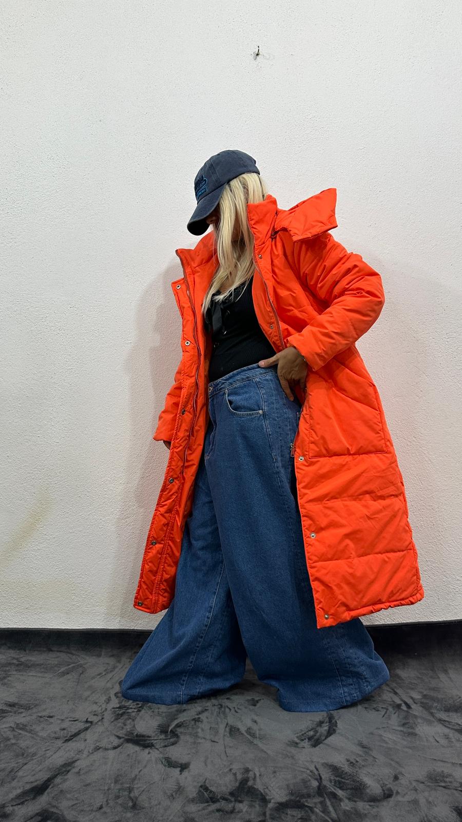 NuNu By Arctic Turuncu Şişme Mont