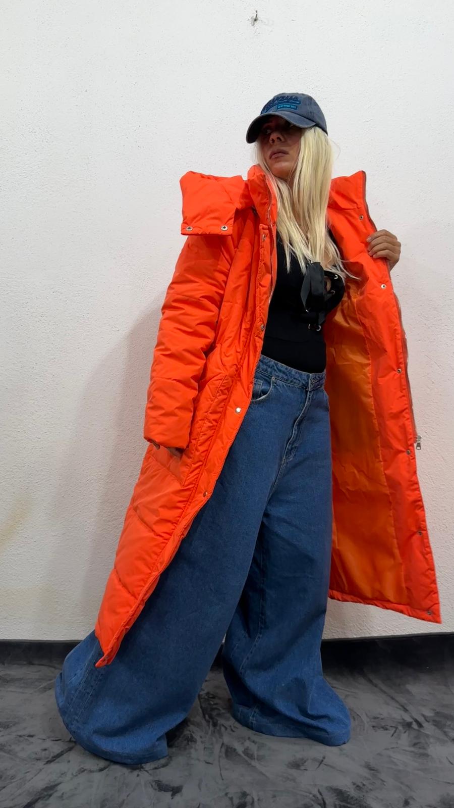 NuNu By Arctic Turuncu Şişme Mont