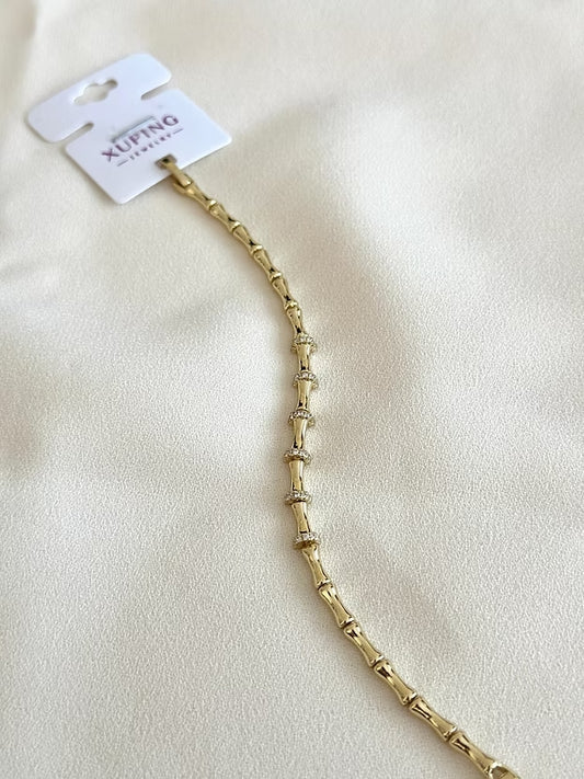 NuNu By Bamboo Luxe Xuping Taş Detaylı Bileklik