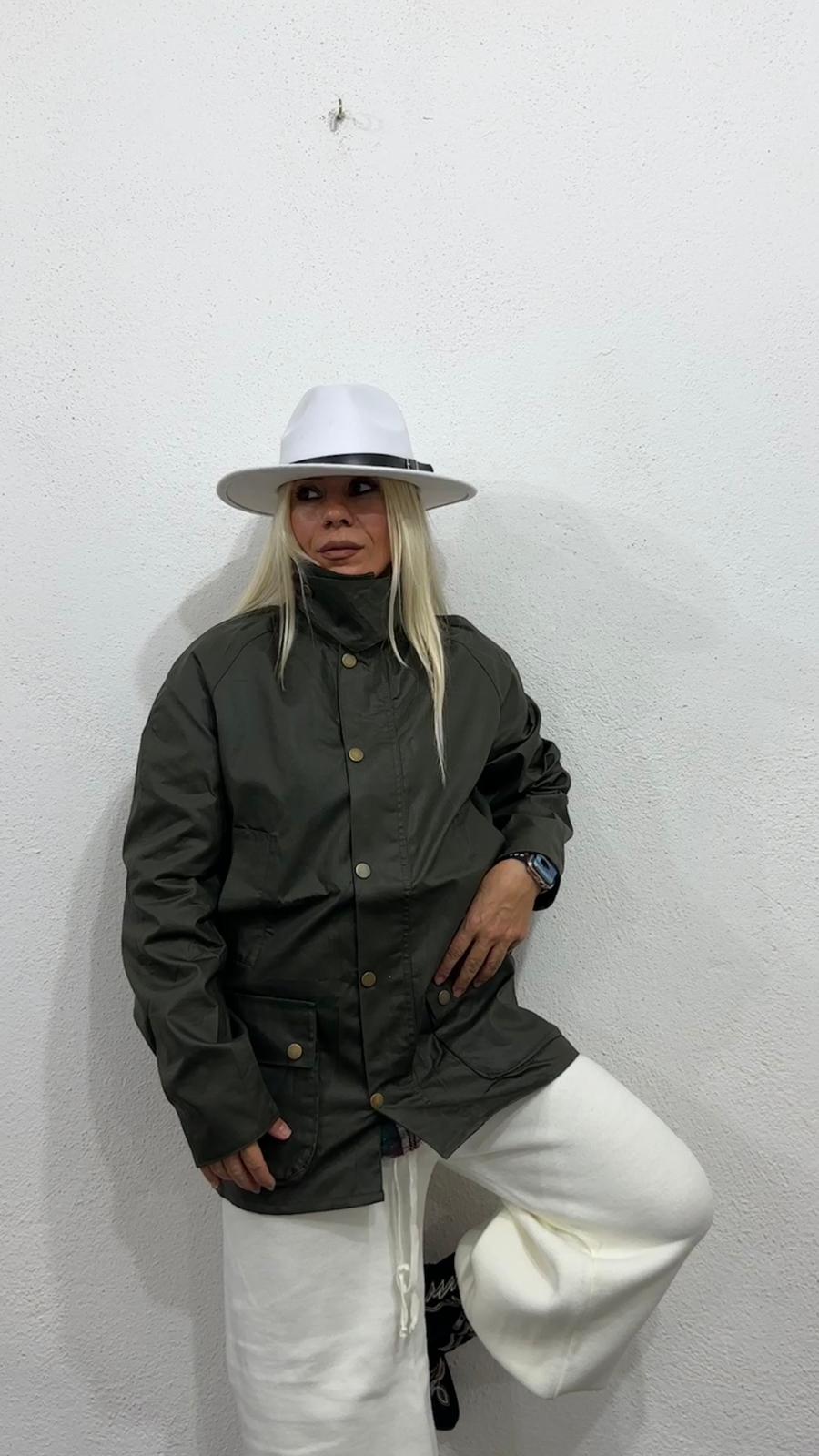 NuNu By Barbour İlhamlı Haki Oversize Mont