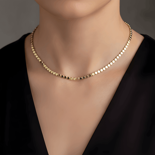 NuNu By Golden Cascade Xuping Trend Pul Kolye Gold