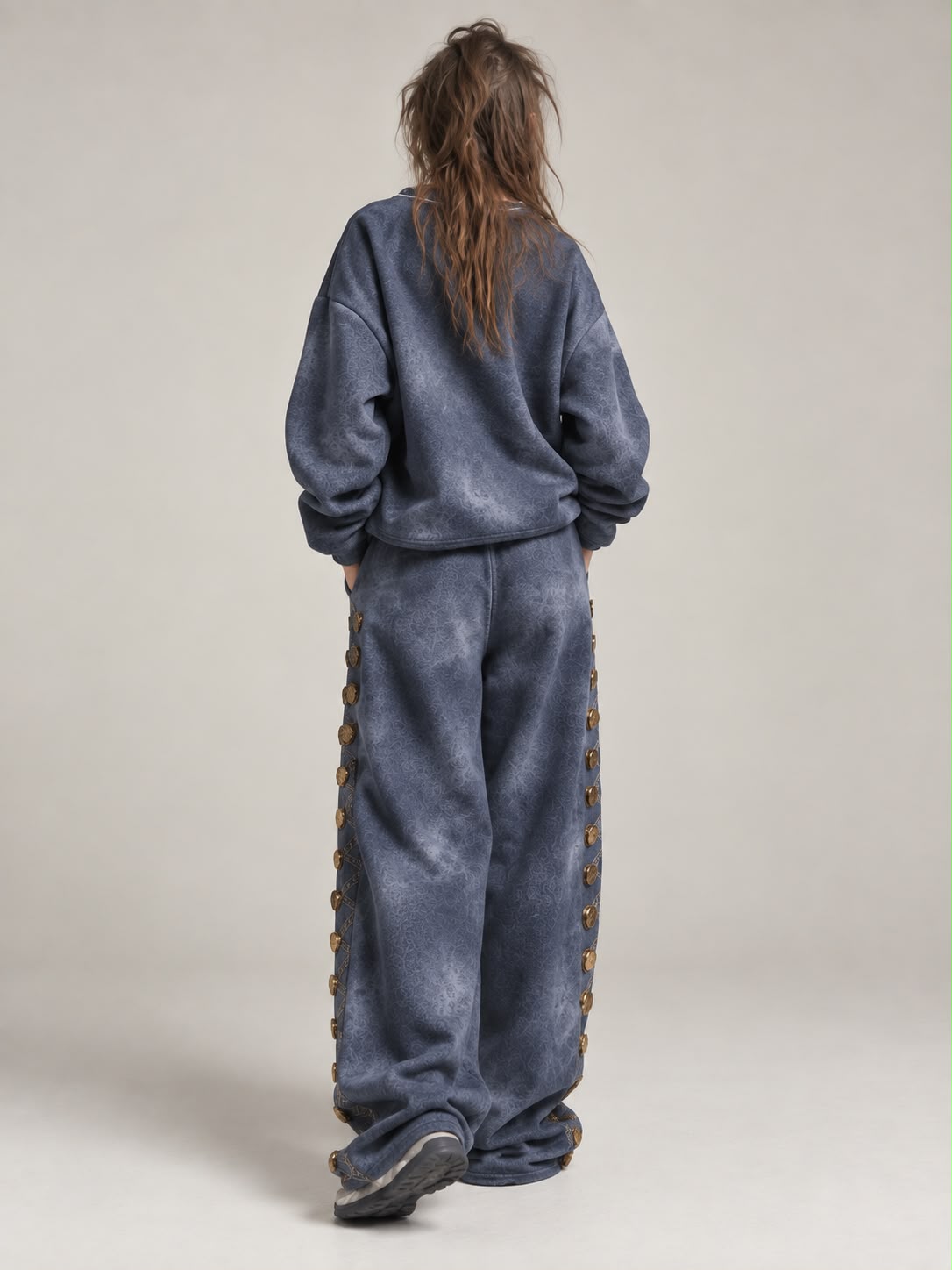 NuNu By Imperial Gold Oversize Kadın Eşofman Takımı
