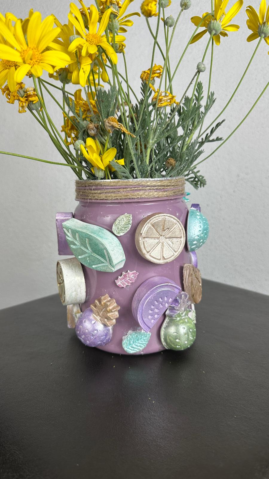 NuNu By Lavender Bloom Dekoratif Çiçek Vazosu