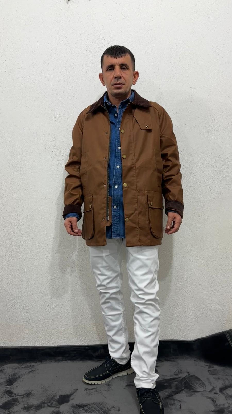 NuNu By Mumlu Görünümlü Erkek Taba Parka