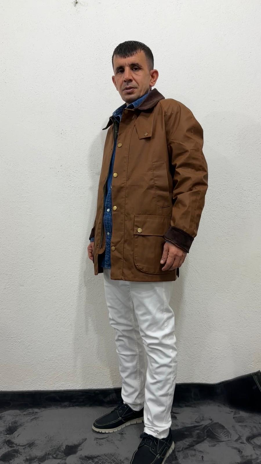 NuNu By Mumlu Görünümlü Erkek Taba Parka