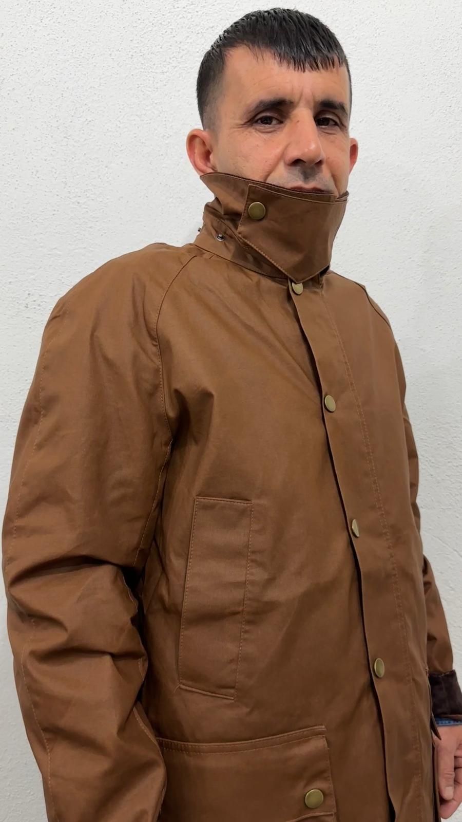 NuNu By Mumlu Görünümlü Erkek Taba Parka