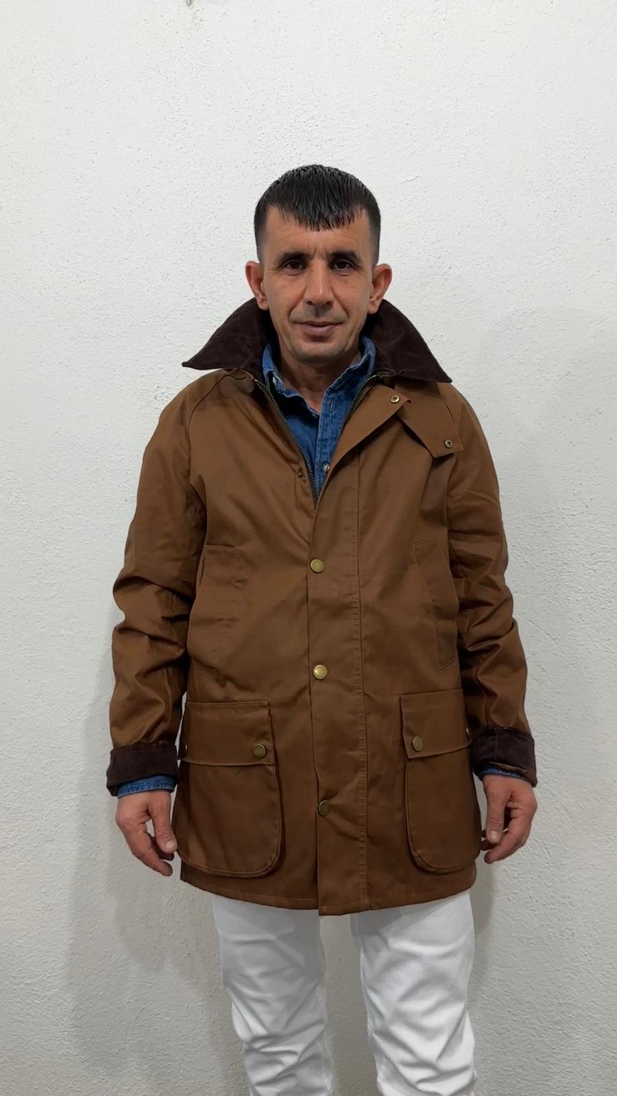 NuNu By Mumlu Görünümlü Erkek Taba Parka