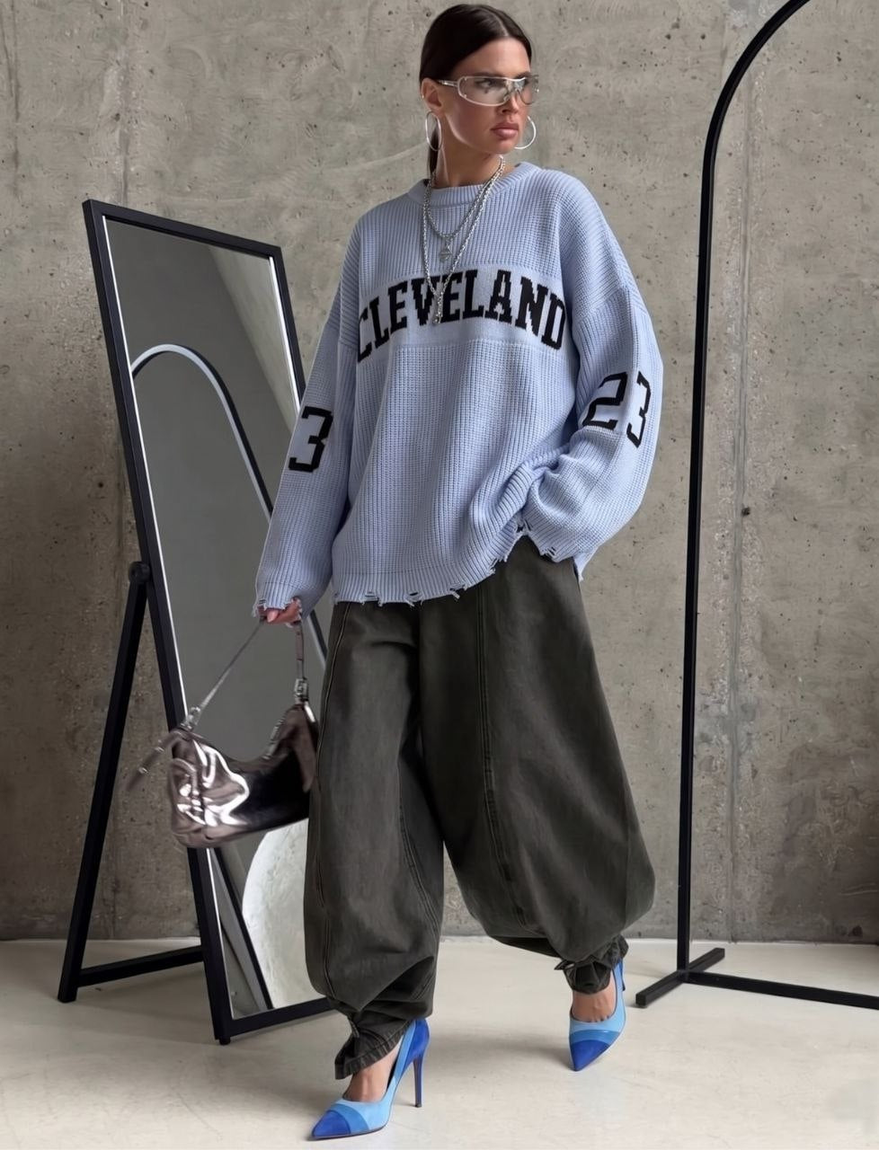 NuNu By QU Campus 23 Oversize Kadın Triko Kazak