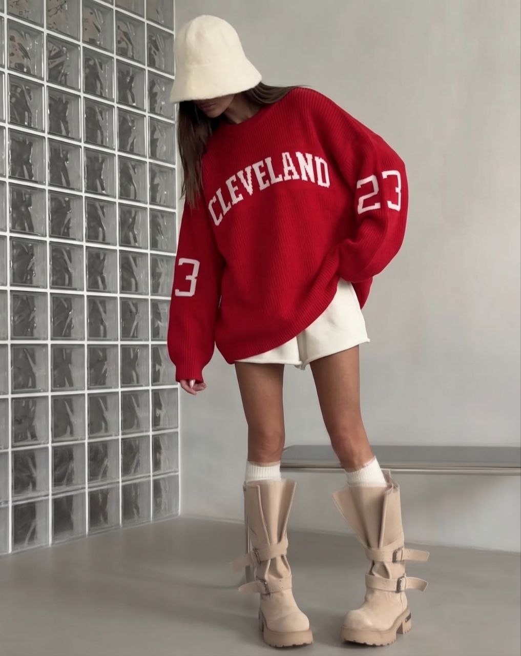 NuNu By QU Campus 23 Oversize Kadın Triko Kazak