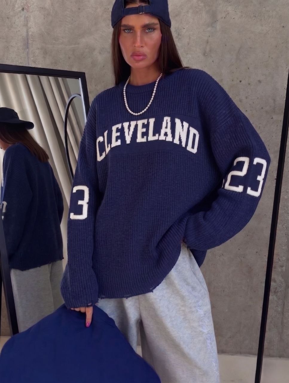 NuNu By QU Campus 23 Oversize Kadın Triko Kazak