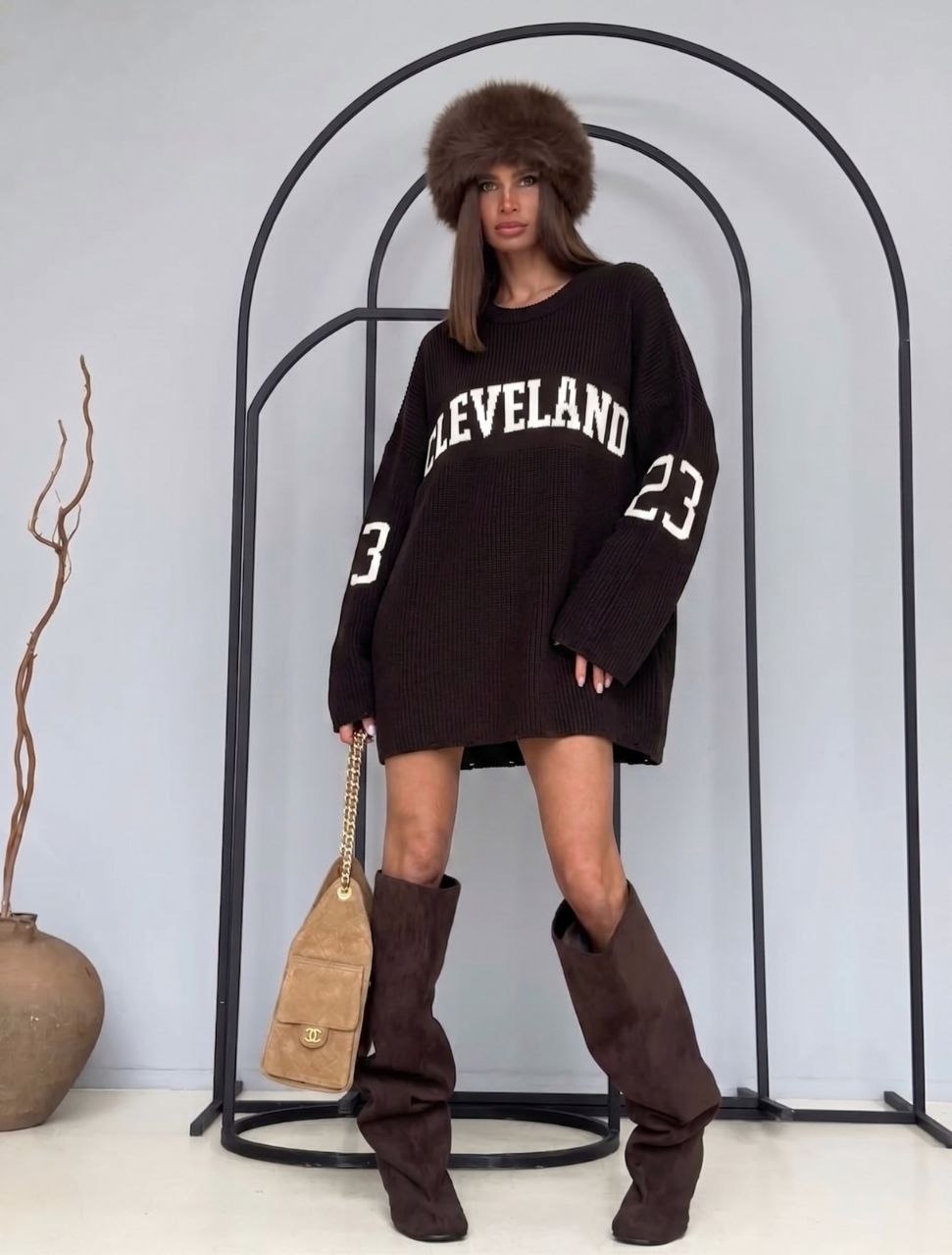 NuNu By QU Campus 23 Oversize Kadın Triko Kazak