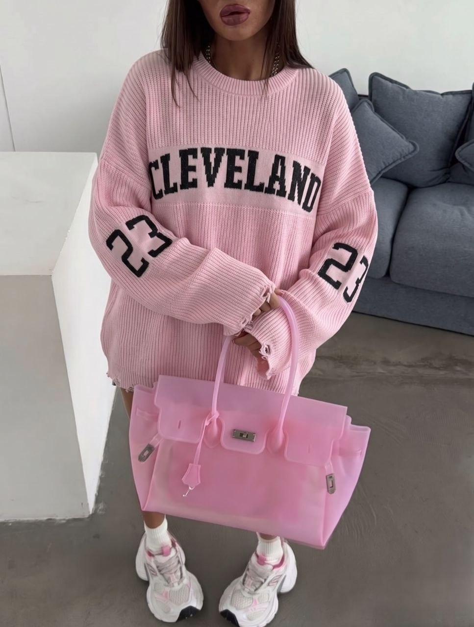 NuNu By QU Campus 23 Oversize Kadın Triko Kazak