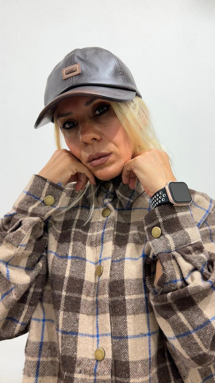 NuNu By Retro Kahve Oversize Oduncu Gömlek