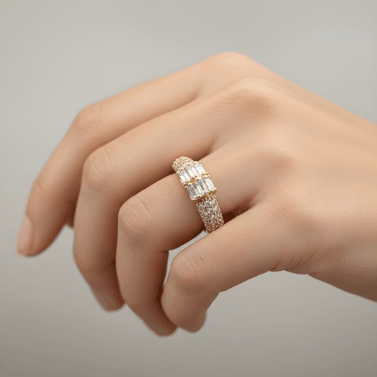 NuNu By Rosella Taşlı Xuping Yüzük