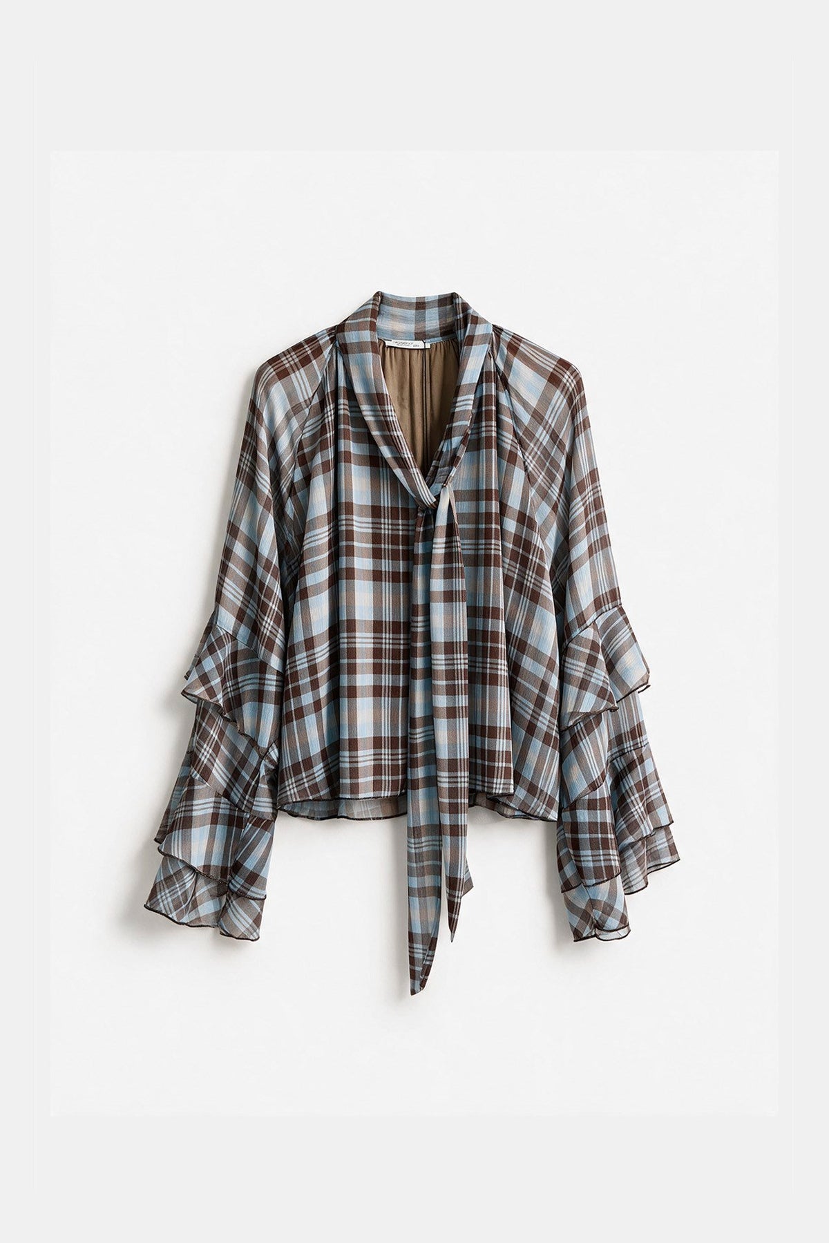 nunu-by-sky-plaid-mavi-firfirli-kadin-bluz